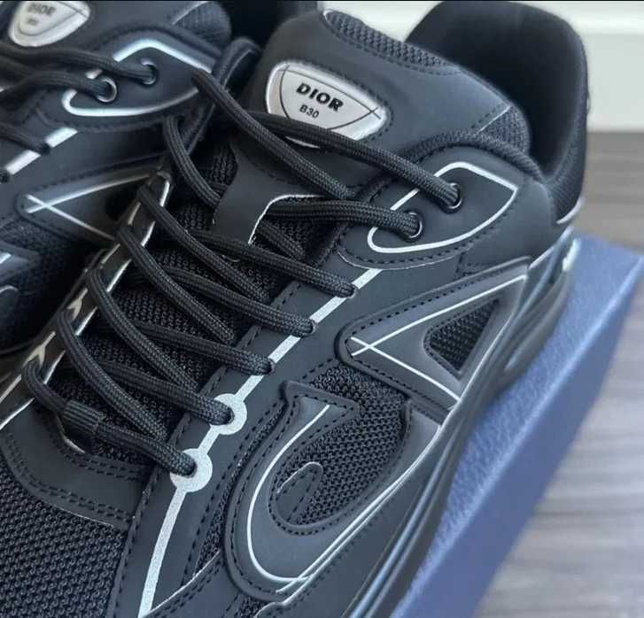 D1OR B30 Reflective Black Lux Sneakers 40 41 42 43 44 45 46 черни