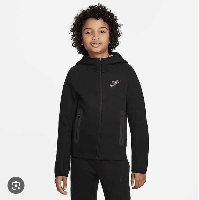 ГОРНИЩЕ NIKE NSW TECH FLC FZ -L 147-158 см+ подарък