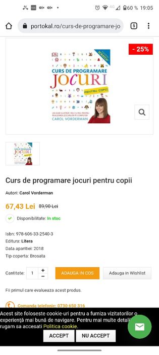 Carte Curs de programare pentru copii Jocuri -DK