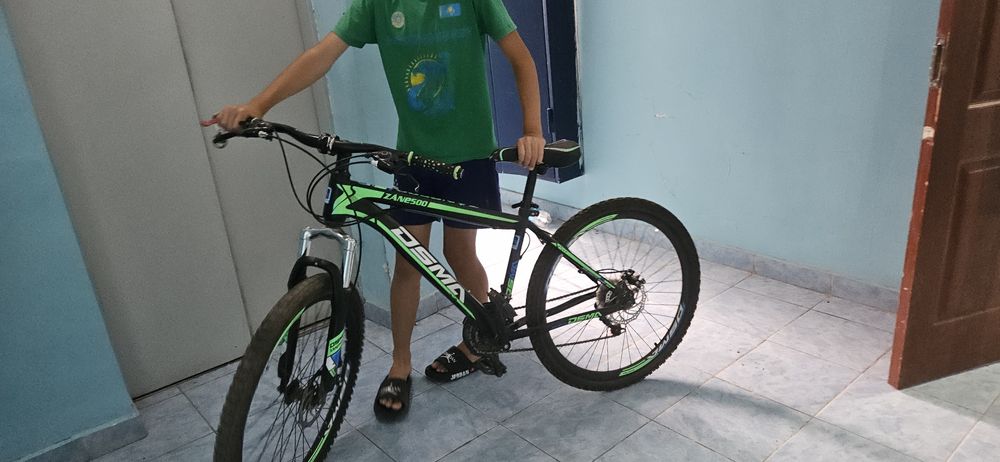 Велосипед айдалған