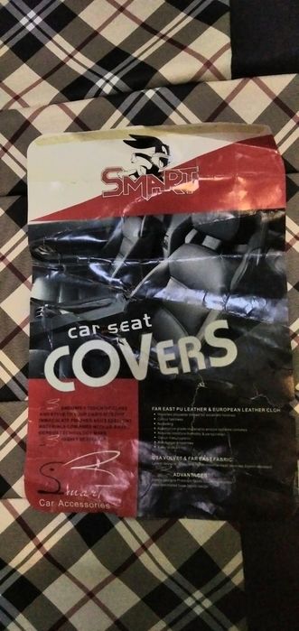 Чехлы для автомобиля. ЭКО кожа. Комплект.  Новые.