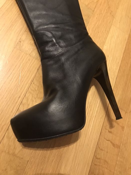 Cizme piele Musette- peste genunchi