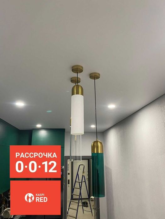 Натяжные потолки под ключ