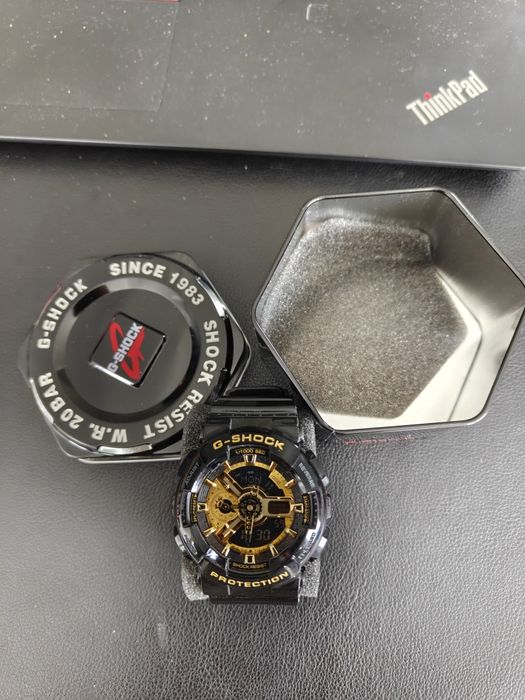 Casio G-Shock GA-110GB Black Gold, stare excelentă, ca nou