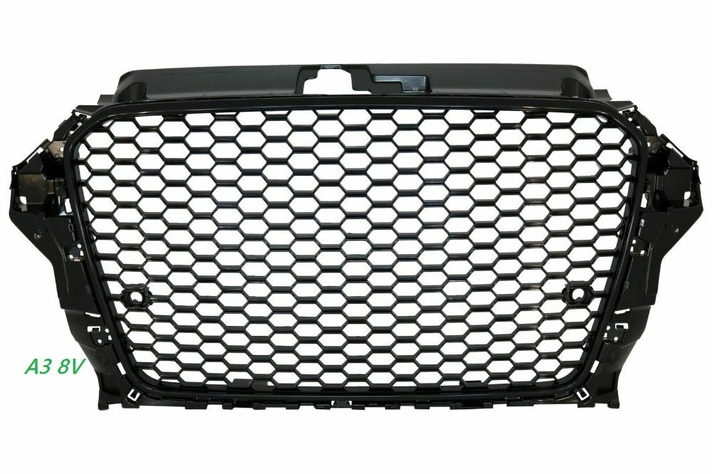 Grila Centrala RS Style Audi TT 8J A3 8P 8V A4 B7 B8 B9 A5 F5 A6 C6