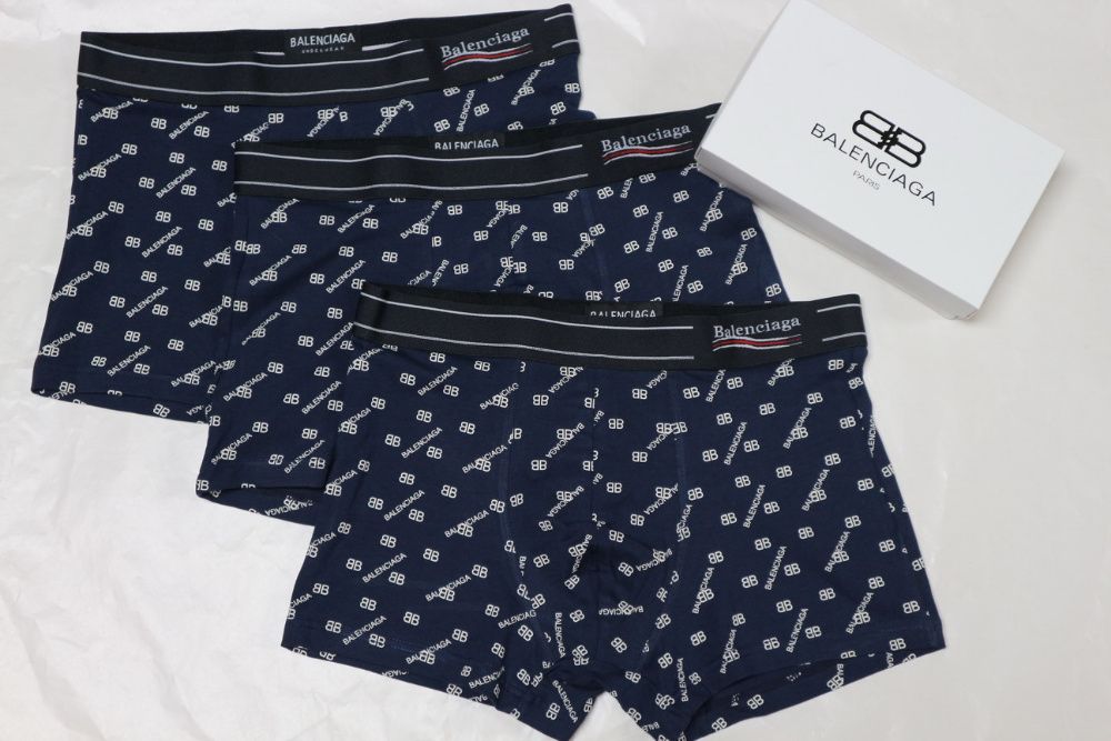 Boxeri Balenciaga L/XL/XXL - set 3 buc = 70 ron