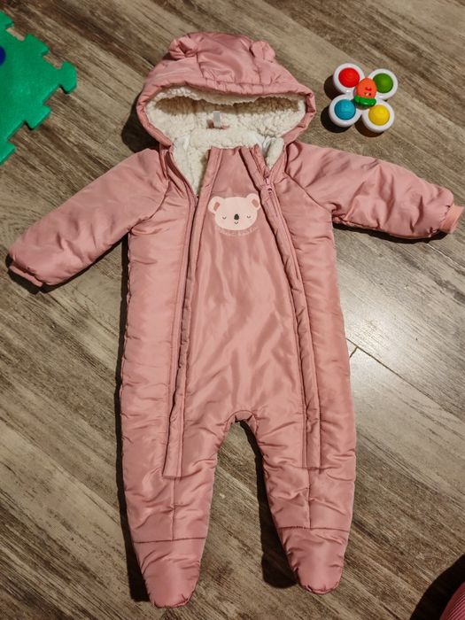 Combinezon fetițe 9 12 luni
