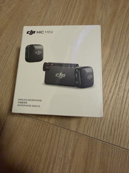 Kit DJI MIC Mini,Wireless, Omnidirectional, Raza Actiune 400m, Sigilat