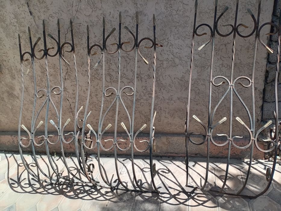 Решётки кованые 5 шт