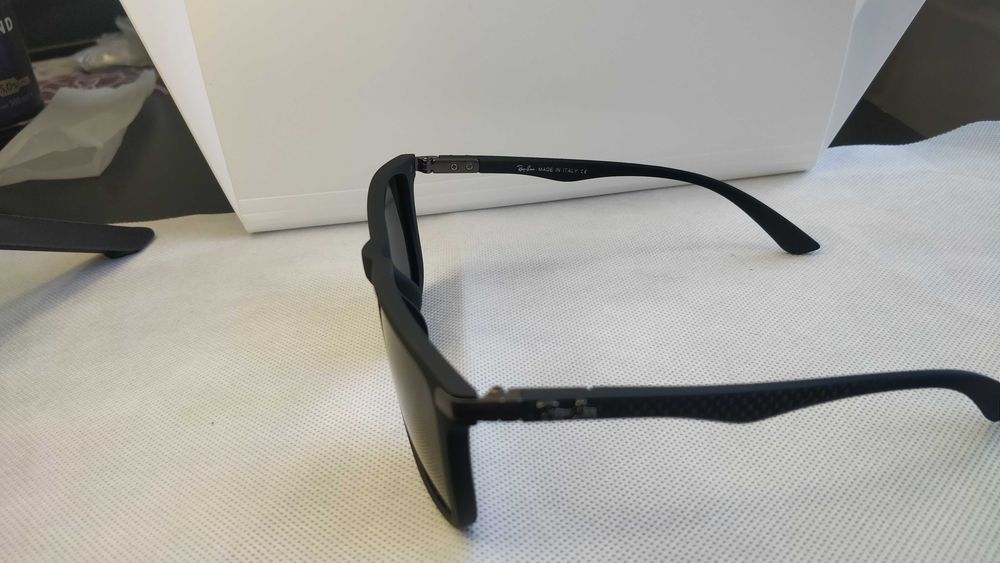Promotie - Ochelari de soare polarizati Rayban RB4181, Black, Italy