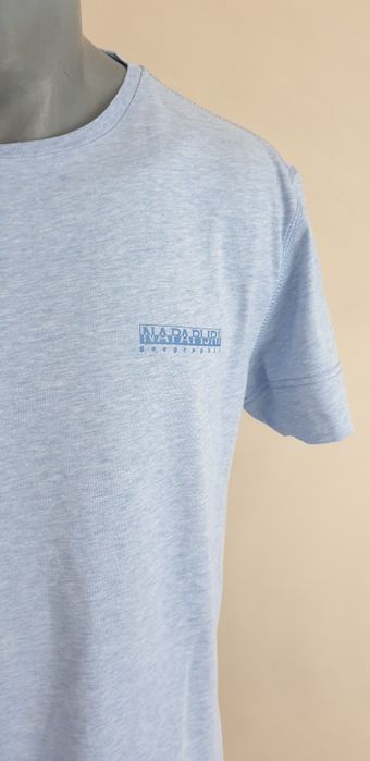 Napapijri Cotton Mens Size L НОВО! ОРИГИНАЛ! Мъжка Тениска!