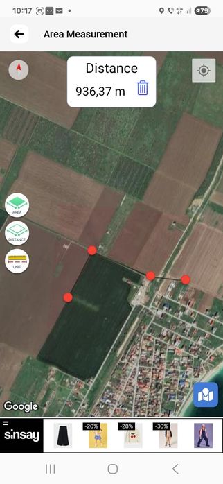 Vând teren Costinești