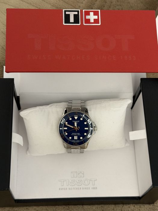 Продам часы Tissot seastar 36mm
