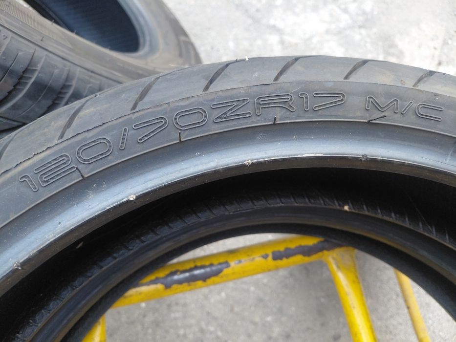 120/70/17" Dunlop 1бр.гуми