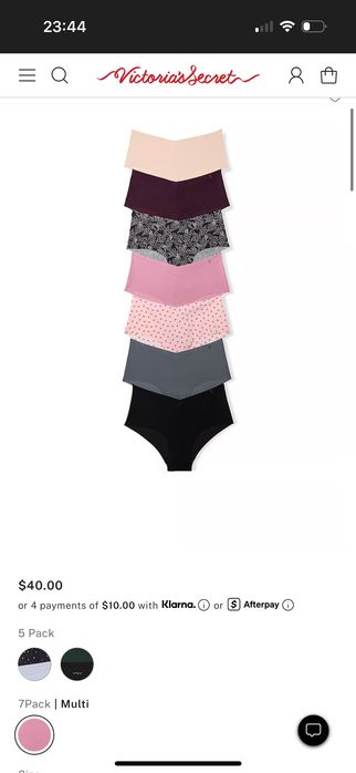 Набор трусиков Victoria’s Secret L