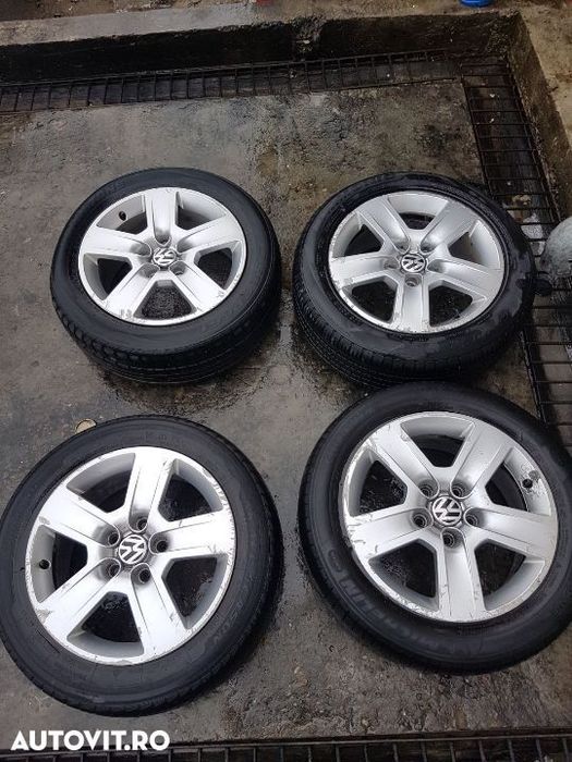 Set 4 Jante VW Passat CC, AllTrack B5 B6 B7 B8 / Jetta / Golf 5 6 7 / Tiguan / EOS / Sirocco / Sharan ET42  205 55 16 5x112