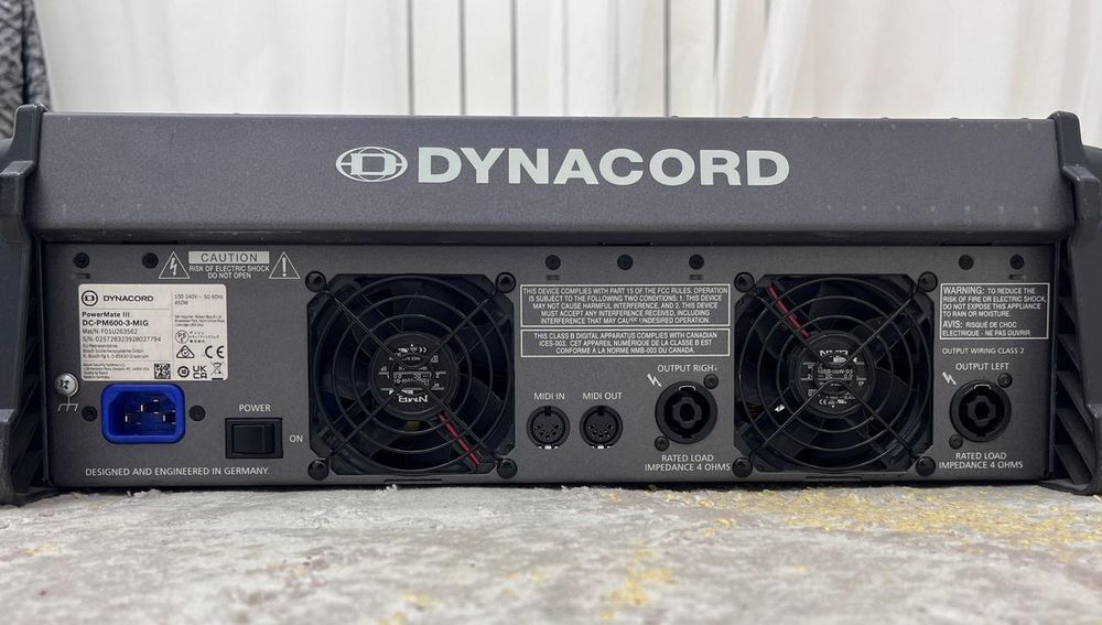 Музыкальный Микшер Пульт DYNACORD