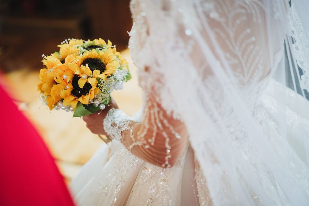 Rochie de mireasă pe corset S-M