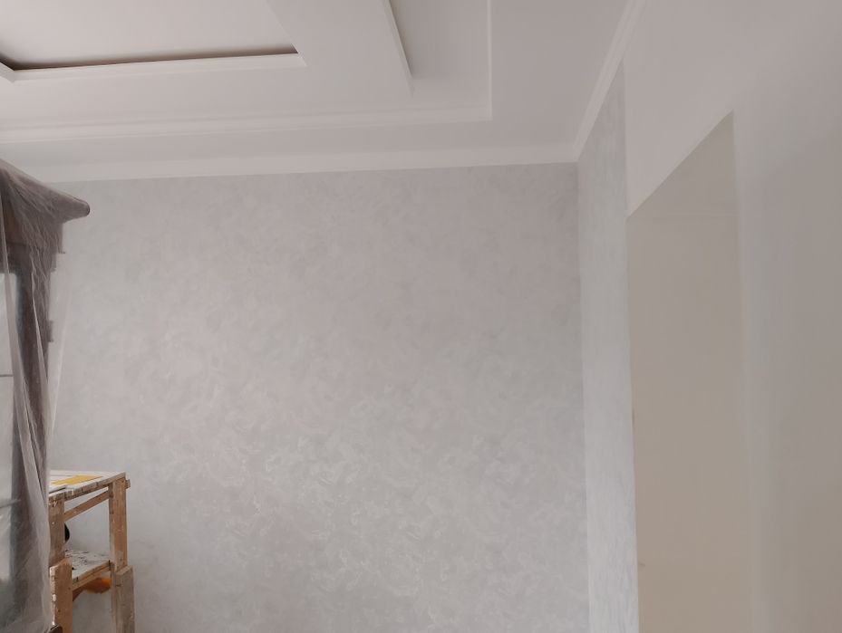 Malyarka  shpaklovka Gipskardon oboy kafel