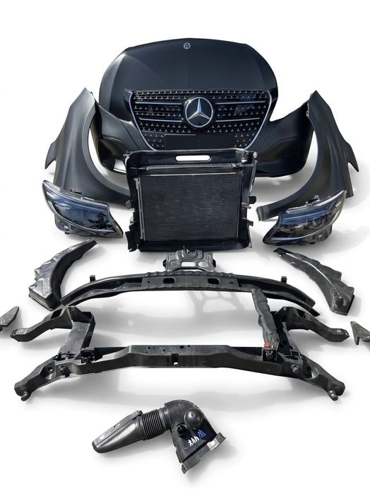 Bara trager faruri capota aripa radiatoare mercedes  w447 facelift
