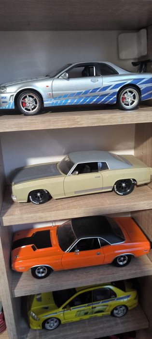 Модели в размер 1:18 Fast and Furious