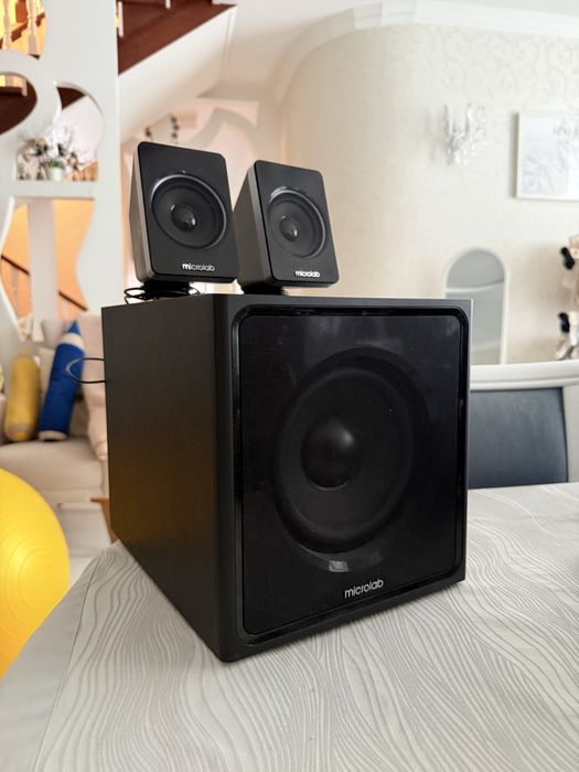 Компьютерные колонки Microlab M-800 черные