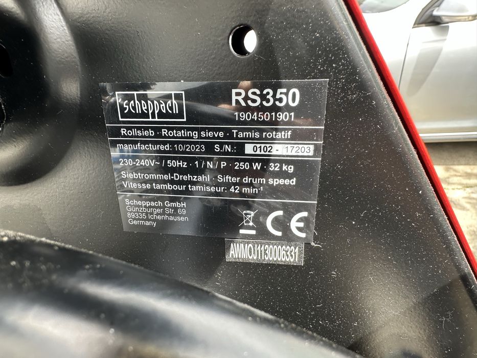 Ротационни  сита  RS350 и RS500