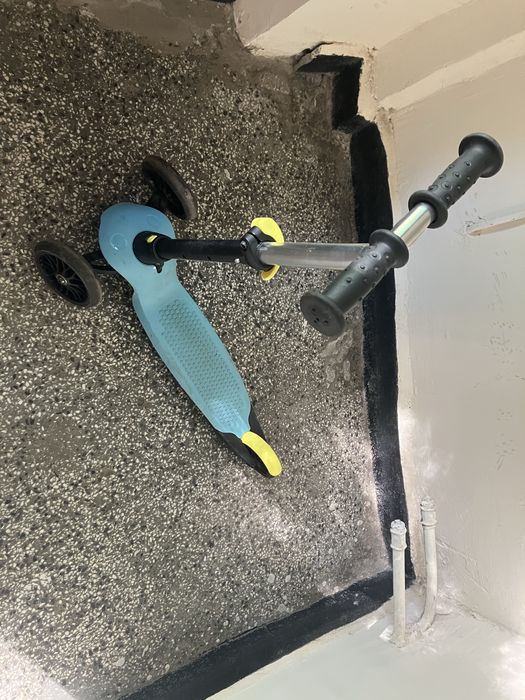 Детска тротинетка с 3 колела - синя, decathlon