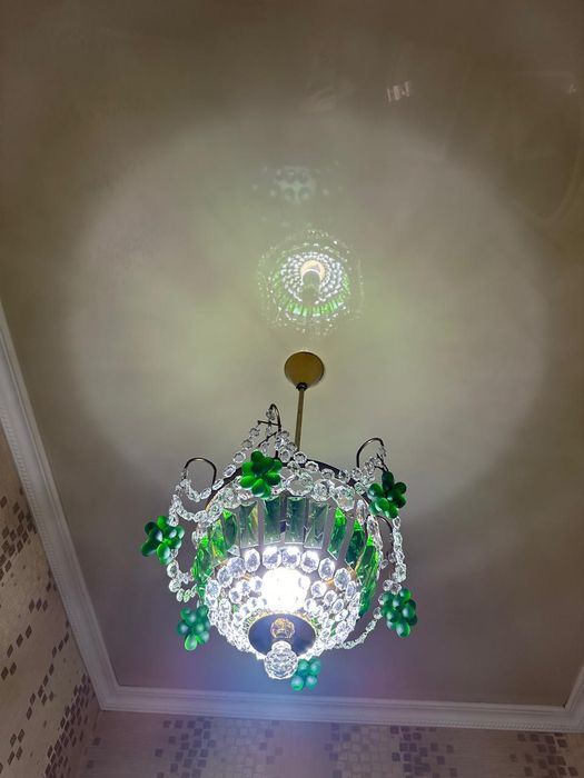 Люстра виноград изумруд
