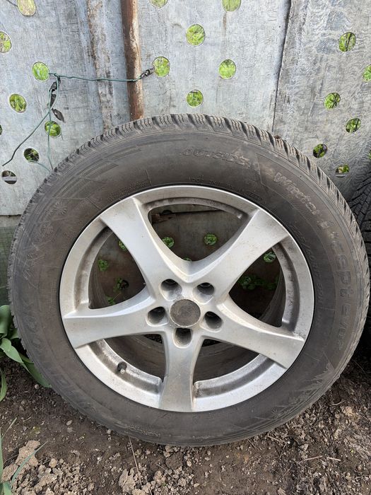 set Jante Aliaj Borbet cu tot cu anvelope de iarna