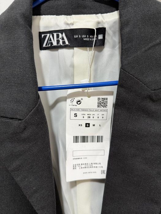 Пиджак Zara из лён оригинал