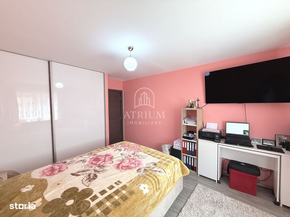 Apartament 3 camere la cheie, 58,5 mp utili cu balcon 7 mp, Floresti S