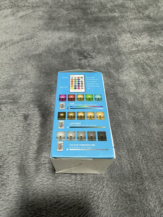 RGB лампа с пультом