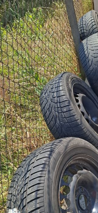Jante Audi Vw cu anvelope iarna pe 16 pret pe set