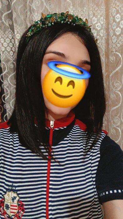 Парик длинный каре. Parik. Sochlar nalichida