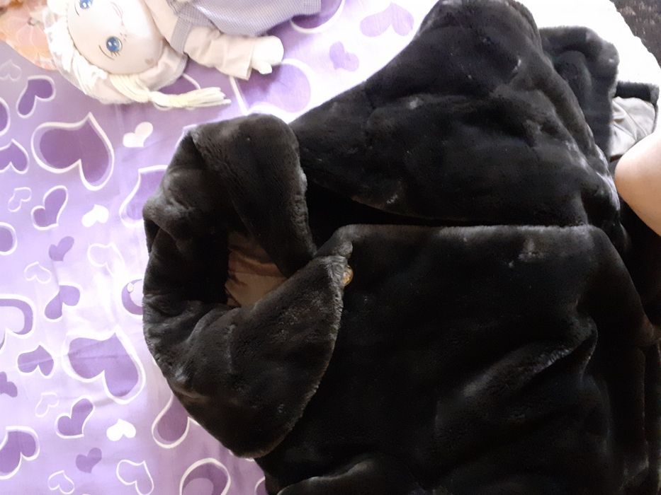 Haina blana sintetică măr 50 culoare maro