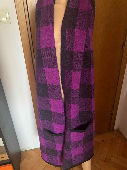 Голям (oversize) шал Escada ( мохер и вълна)