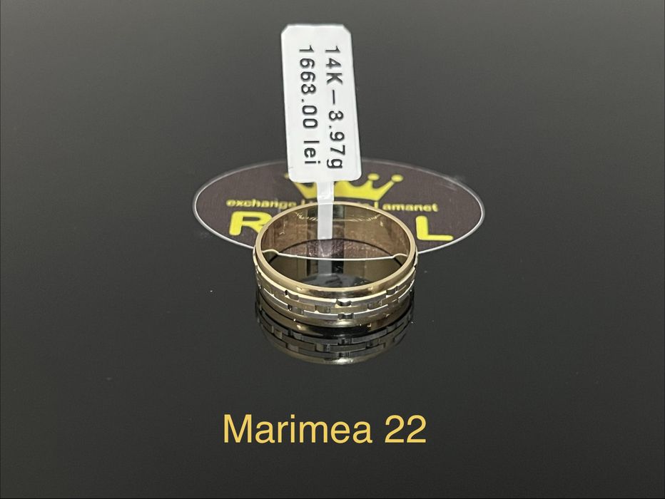 Bijuteria Royal CB: Inel stil verigheta aur 14k 3,97gr