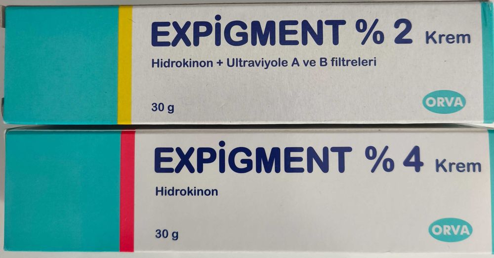 Pete Cicatrici Melasma Expigment Hidrochinona 4% si 2%
