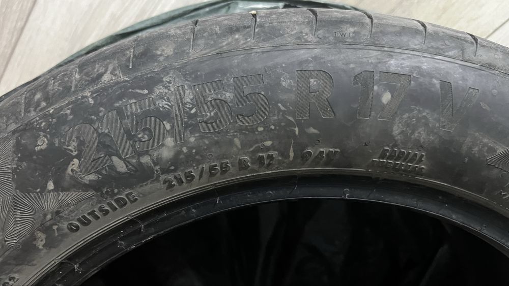 Летние шины 215/55/R17