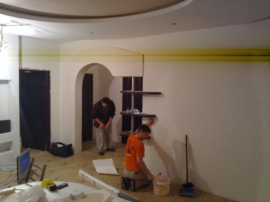 Евроремонт домов и квартир "Под ключ". Обои, кафель, ламинат, декор.