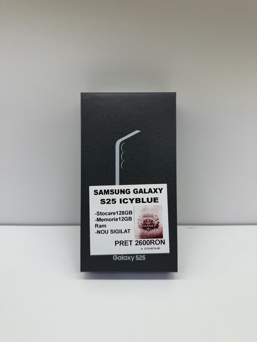 Samsung s25 128GB nou sigilat KingAmanet