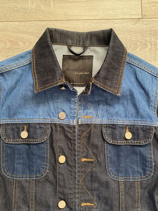 Geacă denim bărbați Zara