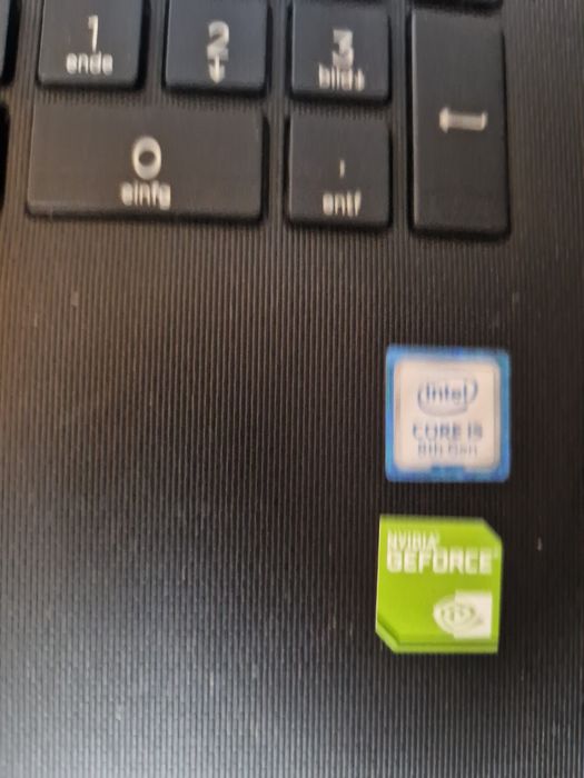 Vand Laptop  HP 15-da,  I5 gen 8, 8gb ram, 256 ssd, Nvidia MX110, FHD