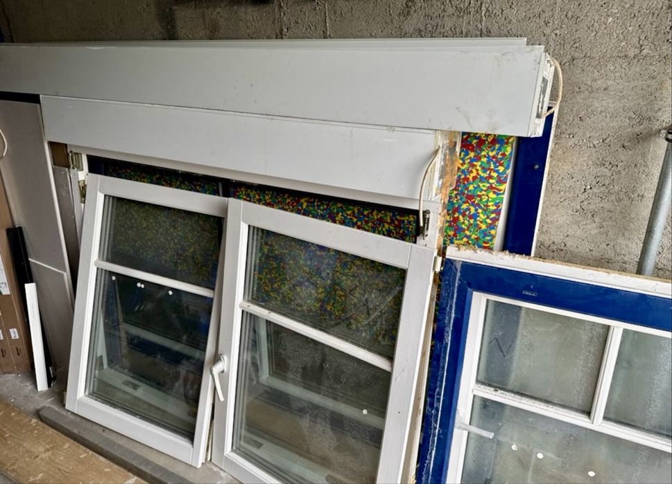 FEREASTRA LEMN ALU UNILUX Germania termopan H 127xL200, H108xL153, H103xL86 Garantie