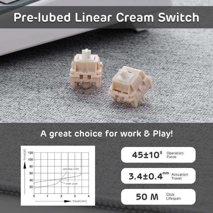 Royal Kludge R87 PRO механическая клавиатура