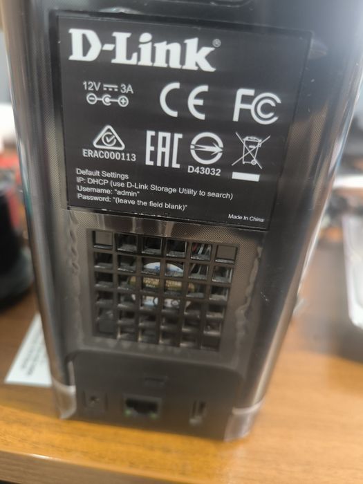 NAS D-Link DNS-320L + 2x500GB WD Blue – мрежово хранилище (2 Bay)