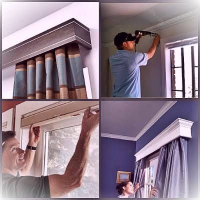 Установка карнизов недорого