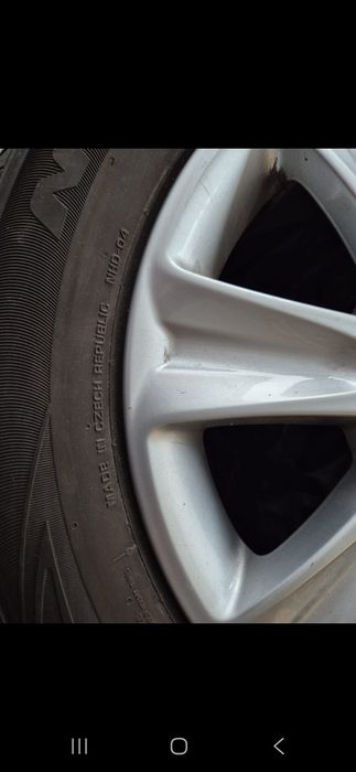 Jante de aliaj originale Audi A1, cu anvelope de vară