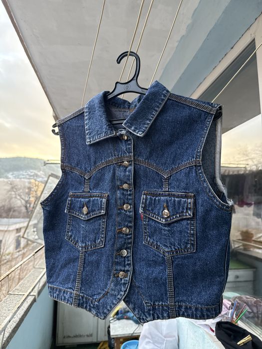 Vintage Дънков Елек